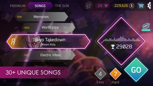 Beat Tiles: Rhythmatic Tap ekran görüntüsü