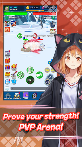 Girls Tale: Idle Action RPG ekran görüntüsü