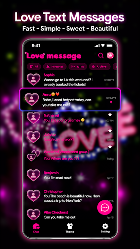 Love Messages: Text SMS ekran görüntüsü