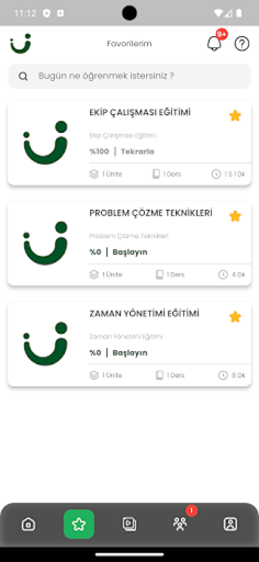 eCampus ekran görüntüsü