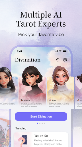 Quin: AI Tarot Reader ekran görüntüsü