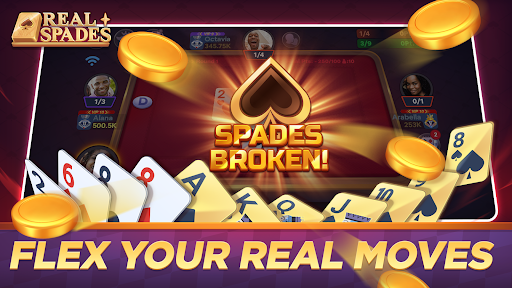 Real Spades Zingplay ekran görüntüsü