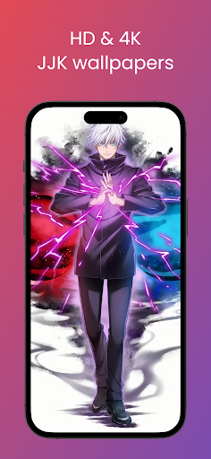 Jujutsu Kai JJK Wallpaper 4k ekran görüntüsü