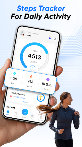 Pedometer Step Counter Tracker ekran görüntüsü