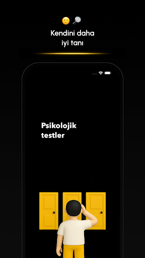Psikolojik testler ve quizler ekran görüntüsü