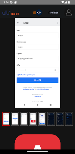 Albil Mobil ekran görüntüsü