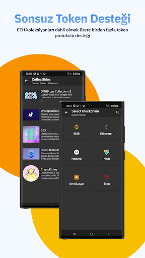 Coinomi Kripto Bitcoin Cüzdanı ekran görüntüsü