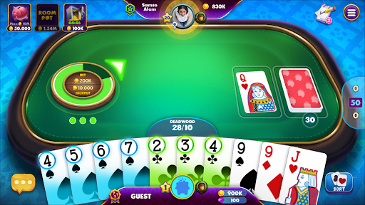 Gin Rummy - Online Card Games ekran görüntüsü