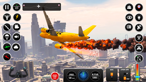 Flight Simulator Airplane Game ekran görüntüsü