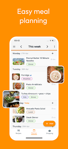 Meal Planner & Recipe Keeper ekran görüntüsü