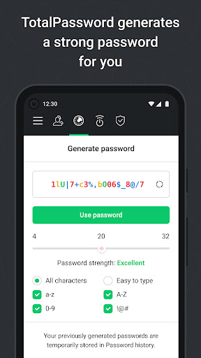 Total Password ekran görüntüsü