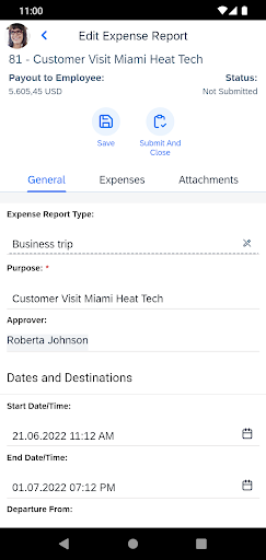 SAP Business ByDesign Mobile ekran görüntüsü