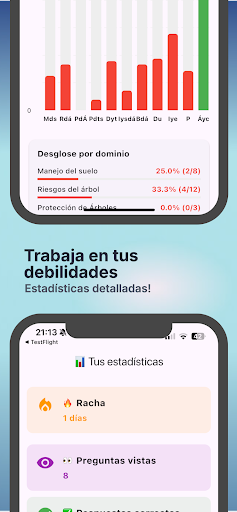 Tarjetas didácticas ISA ekran görüntüsü