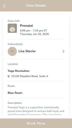 Yoga Revolution Studio ekran görüntüsü