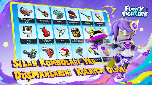 Funny Fighters: Battle Royale ekran görüntüsü