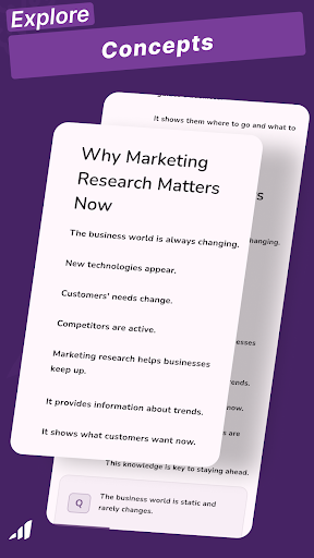 Marketing Research - MasterNow ekran görüntüsü