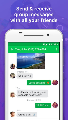 Nextplus: Phone # Text + Call ekran görüntüsü