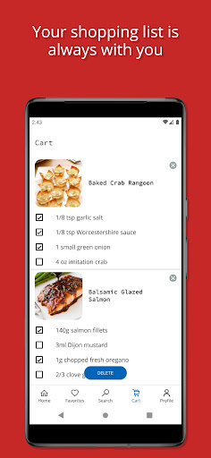 Oven Recipes ekran görüntüsü