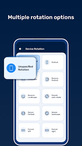 Custom Screen Rotation Control ekran görüntüsü