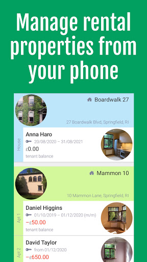 Landlordy property manager app ekran görüntüsü