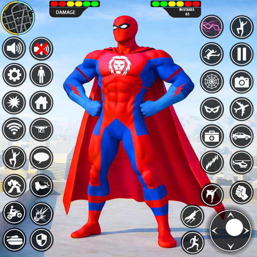 Spider Hero Man: Rescue Game