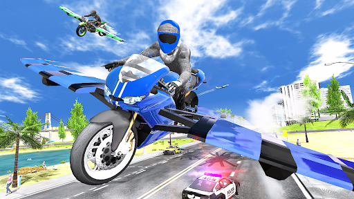 Flying Motorbike Simulator ekran görüntüsü