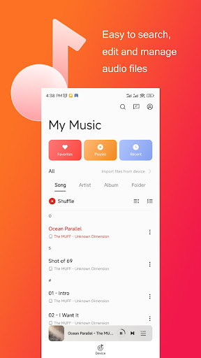 Music ekran görüntüsü