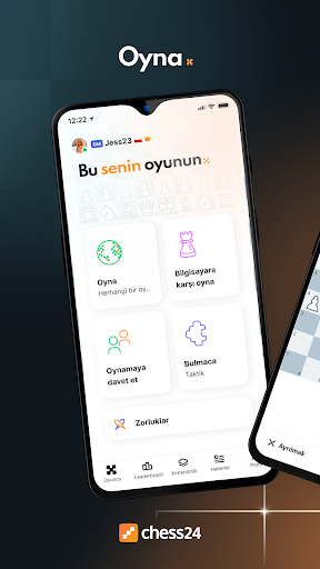 chess24 > Oyna & Antreman Yap ekran görüntüsü