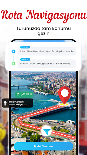 GPS Harita Kamerası ve Gezinme ekran görüntüsü
