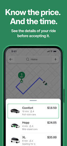 Hopp: Get a Ride ekran görüntüsü
