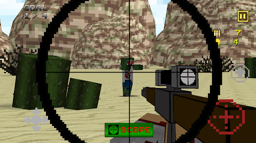 Pixel Sniper 3D ekran görüntüsü