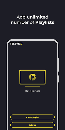 Televizo - IPTV player ekran görüntüsü