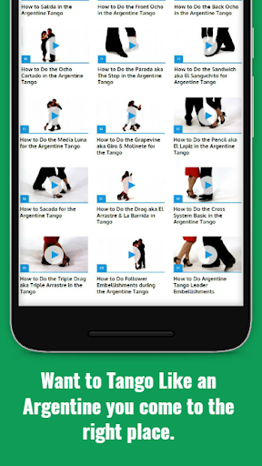 Tango Dance Moves Guide ekran görüntüsü
