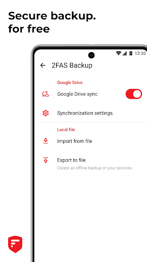 2FA Authenticator (2FAS) ekran görüntüsü