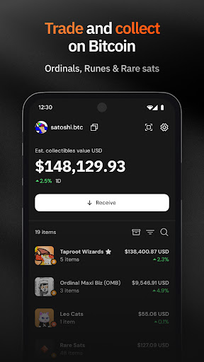 Xverse: Bitcoin Crypto Wallet ekran görüntüsü