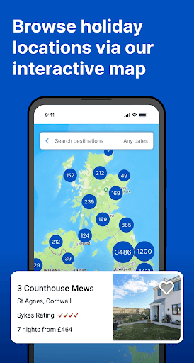 Sykes Holiday Cottages UK ekran görüntüsü