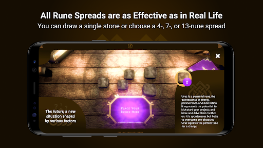 Runes Divination 3D ekran görüntüsü