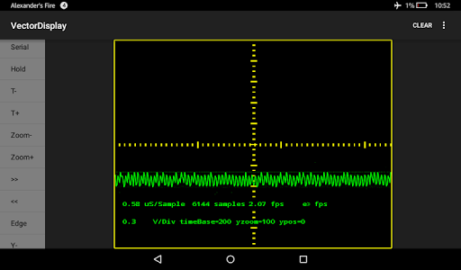 VectorDisplay ekran görüntüsü