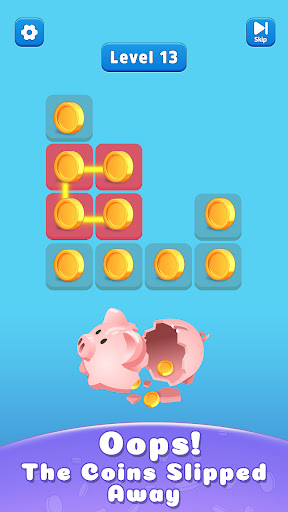 Single Line Coin Puzzle Master ekran görüntüsü
