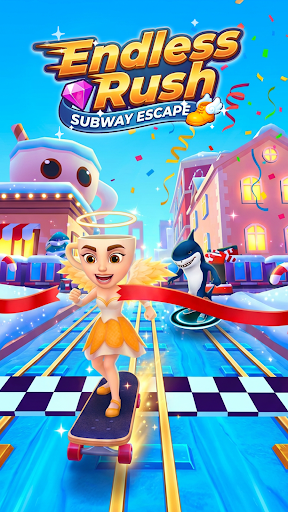 Endless Rush: Subway Escape ekran görüntüsü