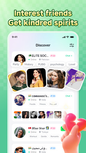 TopRizz - Voice Chat & Friends ekran görüntüsü