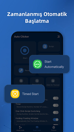 Otomatik Tıklayıcı- Auto click ekran görüntüsü