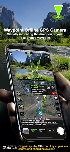 Waypoint Offline GPS Camera ekran görüntüsü
