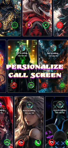 Color Phone Call Screen Themes ekran görüntüsü