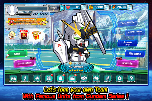 LINE: Gundam Wars ekran görüntüsü