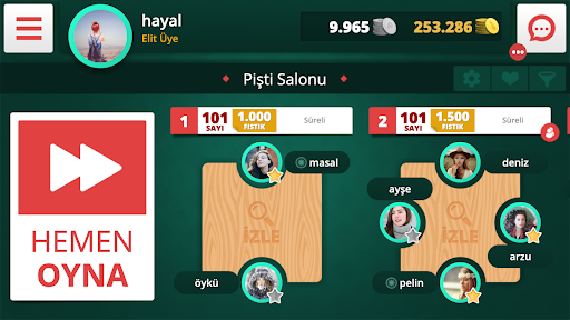 Pişti Online ekran görüntüsü