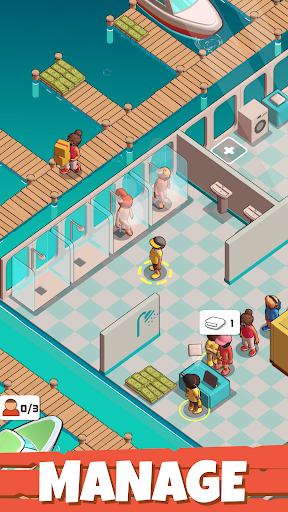 Marina Fever - Idle Tycoon RPG ekran görüntüsü