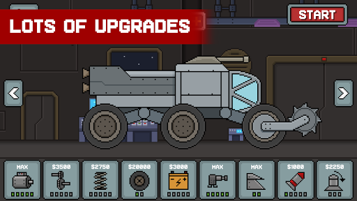 Death Rover: Uzay zombi yarışı ekran görüntüsü