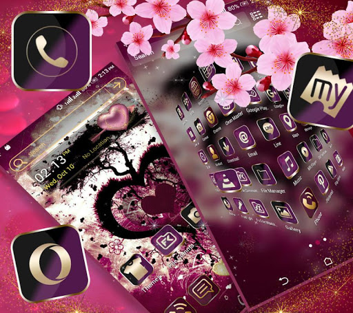 Heart Tree Launcher Theme ekran görüntüsü