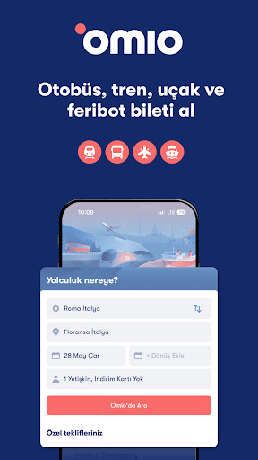 Omio: Otobüs ve Uçak Biletleri ekran görüntüsü